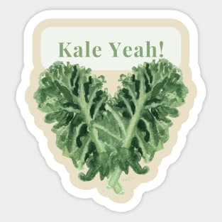 Kale Yeah! Sticker